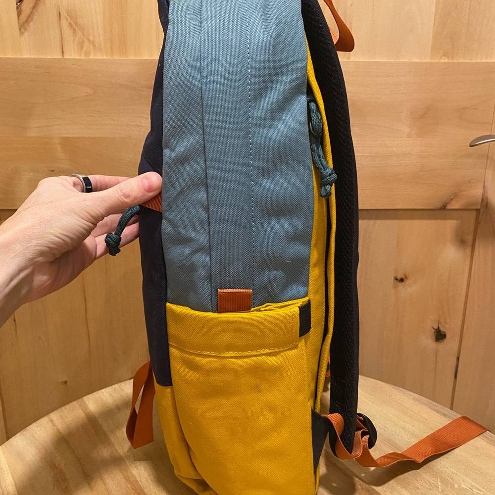 Topo Designs Light Pack Backpack Multicolor Bag with Water bottle Pockets - Picture 4 of 9
